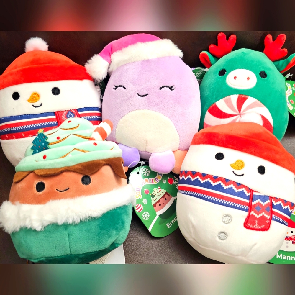 Squishmallows Holiday Squad